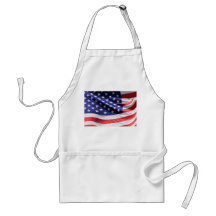 American Flag Apron