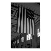 American Flag at Union Station posters