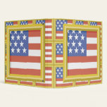 American Flag Avery Binder