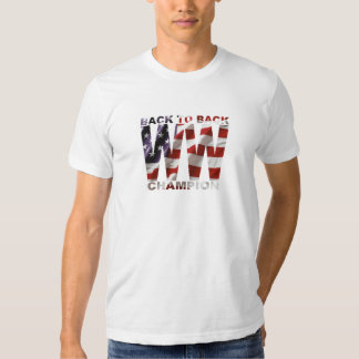 american flag on back of shirt