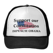 American_flag_background, Support our Constitut... Trucker Hats
