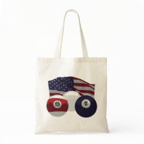 American Flag Tote Bags