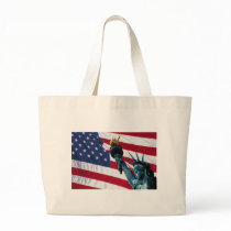 american flag canvas bags