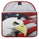 American Flag/Bald Eagle MacBook Sleeve Sleeves For MacBook Pro