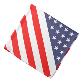 American flag bandana | patriotic stars & stripes