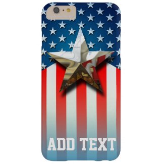 American Flag Barely There iPhone 6 Plus Case