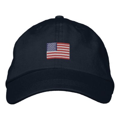 American Flag Baseball cap by superrox