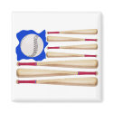 American Flag Baseball Gifts magnet