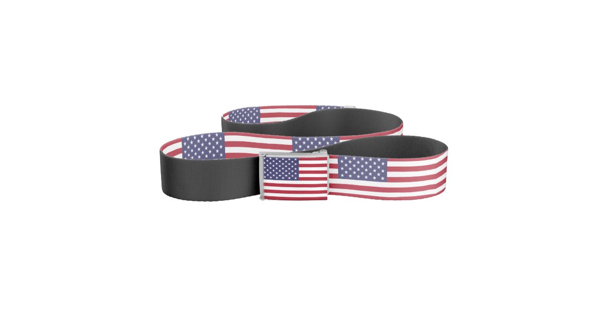American flag belt Zazzle