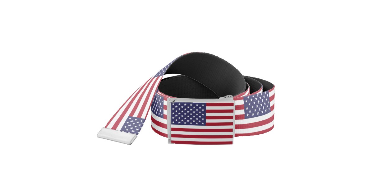 American flag belt Zazzle