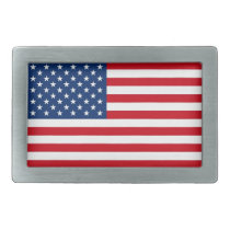American Flag Belt Buckle