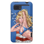 American Flag Bikini Pinup Girl by Al Rio HTC Vivid Cases