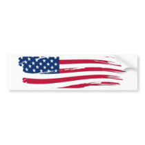 American Flag bumper stickers