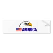 American Flag bumper stickers