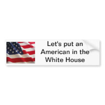 American Flag Bumpersticker Bumper Stickers