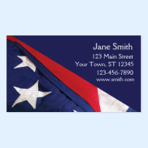 American Flag Business Card business cards
