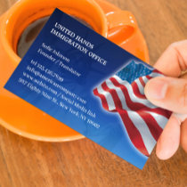 American Flag Business Card (Premium Quality) business cards