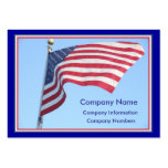 American Flag Business Cards