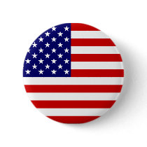 American flag button