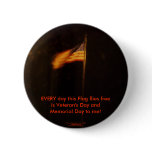 American Flag Pinback Buttons