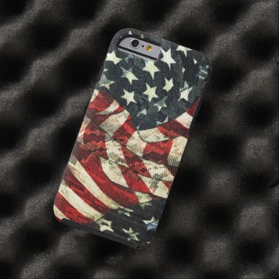 American Flag-Camouflage Tough iPhone 6 Case