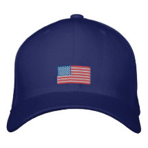 American Flag Cap Embroidered Baseball Caps