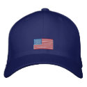 American Flag Cap embroidered hats by Stitchbaby American Flag Cap embroidered hats