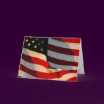 American Flag Card