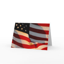 American Flag Card by palmateera American Flag Card