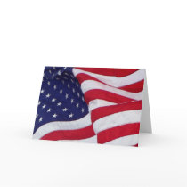American Flag Card