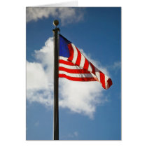 American Flag Card