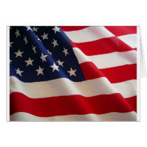 American Flag Card