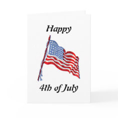american-flag card