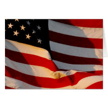 American Flag Card