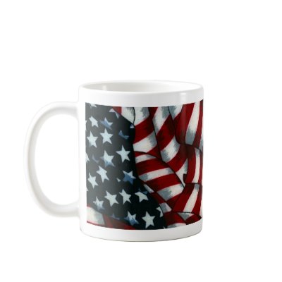 American Flag Coffee Mug by radgirl