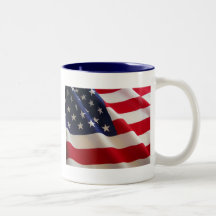 American Flag Coffee Mug