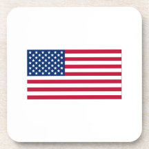 American Flag Coaster