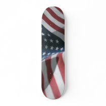 American Flag Design Skateboard