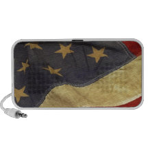 American flag design speaker system