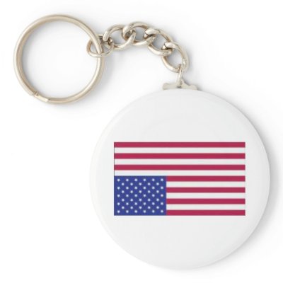 American Flag Distress Signal Keychain by ianeidson
