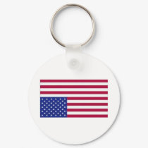American Flag Distress Signal Keychain