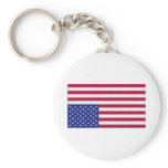 American Flag Distress Signal Keychain