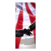American Flag & Eagle Invitation