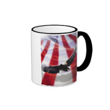 American Flag & Eagle Mug
