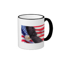 American Flag & Eagle Mug