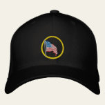 American Flag Embroidered Hat