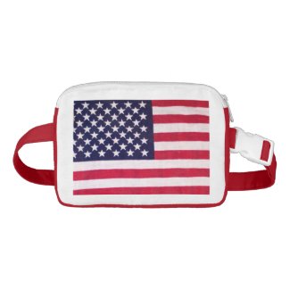 American flag fanny pack nylon fanny pack