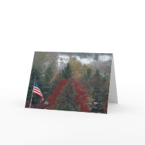 American Flag Forever Greeting Card