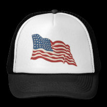 AMERICAN FLAG HAPPY 4TH OF JULY hats
