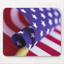 American Flag Happy 4th of July mousepads
